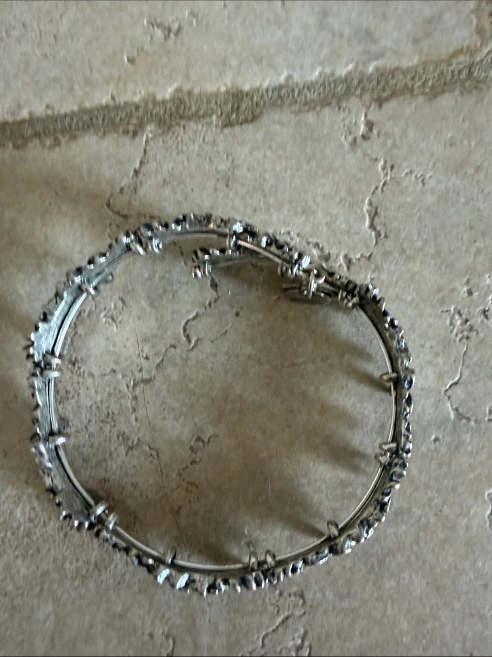 Alex and Ani Floral Bracelet